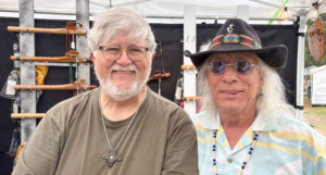 Dan with Douglas Thunderhorse at Musical Echoes 2026
